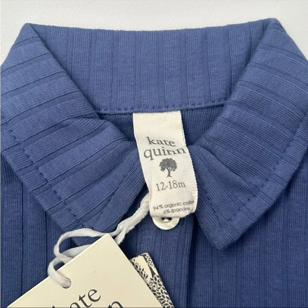 NWT Kate Quinn 3 Piece Outfit Set 12-18M Bamboo & Organic Cotton